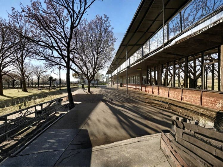 View of A block with trees
